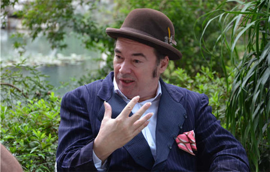 Martin Jacques, lead actor of The Tiger Lillies Perform Hamlet. (Photo by Li Jia/For China Daily) Martin Jacques, lead actor of The Tiger Lillies Perform Hamlet. (Photo by Li Jia/For China Daily)