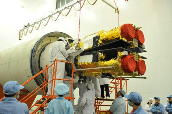 The Long March 11 carrier rocket. (Photo/chinadaily.com.cn) The Long March 11 carrier rocket. (Photo/chinadaily.com.cn)