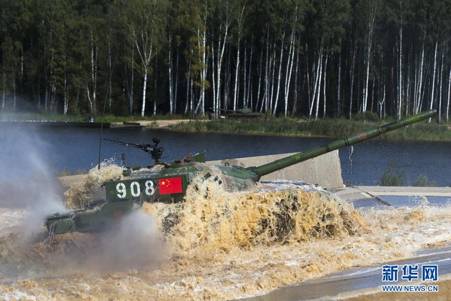 Chinese tank attends Russian Int'l Army Games 2015(1/4)
