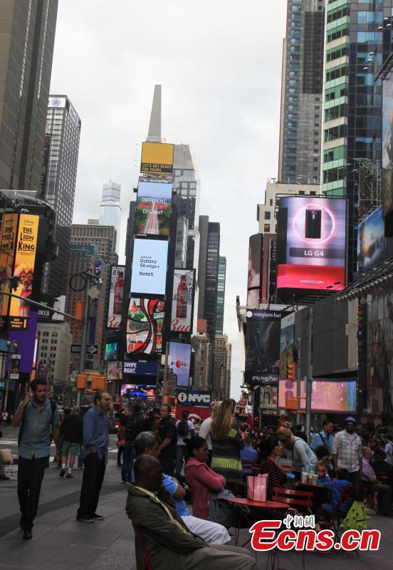 Times Square video bridges Sino-U.S. culture gap (1/4)