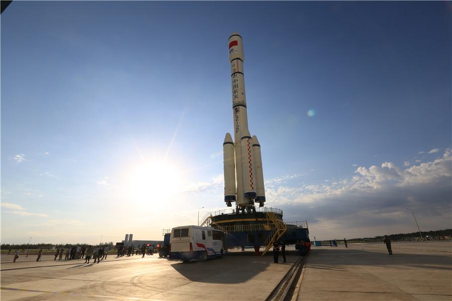 China's second space lab Tiangong-2 to be launched(1/8)