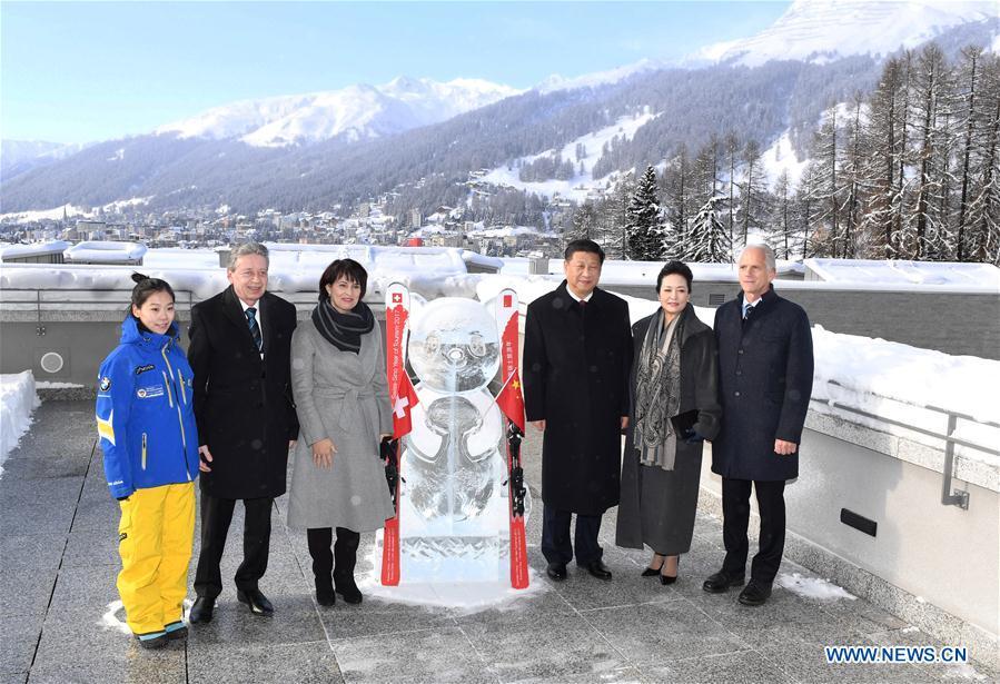 Xi, Leuthard attend launching ceremony of China-Switzerland Year of Tourism (1/3)