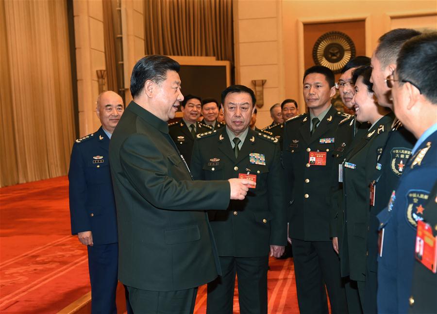 Xi underlines innovation in military upgrading(1/1)