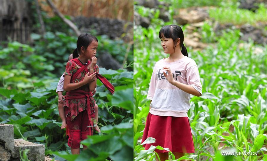 Children's lives turn brand new thanks to poverty alleviation efforts(1/11)