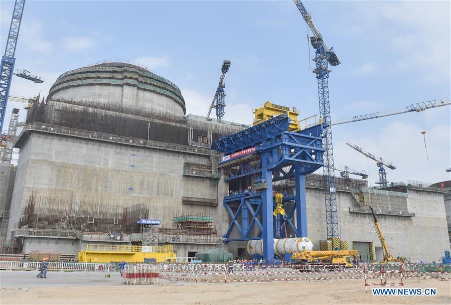 Hualong One nuclear project in Fujian(1/3)