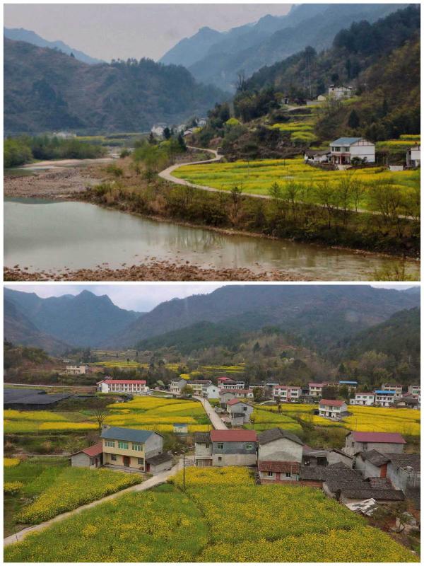 The beauty of northern Sichuan alongside the railway 2017 (Photo by Bruce Connolly/chinadaily.com.cn)

From Baoji we were “double-headed”, hauled by two powerful locomotives for the route would be leading up into mountainous northern Sichuan. I noticed frustratingly that daylight was slowly fading. Photography!

Initially this mostly single-track line with passing loops climbed through spectacular scenery, crawling along ledges above at times rivers cascading through narrow gorges. Lengthy tunnels penetrated steep forested slopes. Back in the dining car it was difficult to eat for I was constantly trying to watch such magnificent scenery despite the encroaching darkness. Stopping at remote, alpine stations, lengthy freight trains waited to head north while villagers ran alongside our coaches offering water, fruit and boiled corn cobs to passengers seated at open carriage windows.