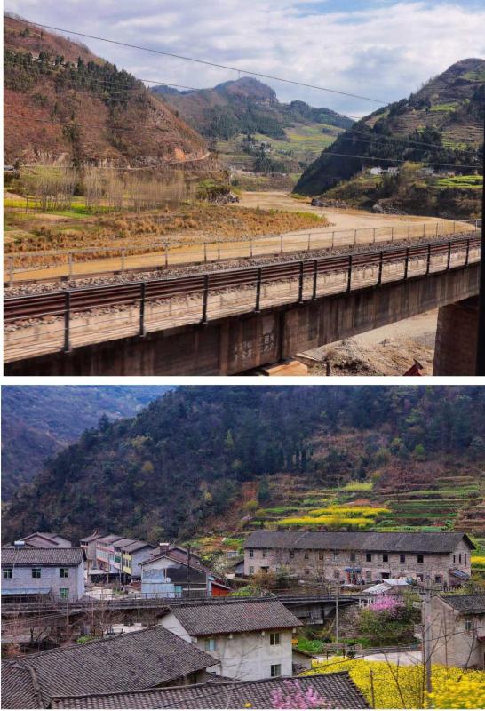 Baocheng Railway in mountainous northern Sichuan 2017 (Photo by Bruce Connolly/chinadaily.com.cn)

The first morning after passing through Taiyuan the train crossed the Yellow River into Shaanxi and soon we were rolling through the loess lands toward Yan’an. Alongside the tracks, cut into sides of narrow gorges there were the iconic cave dwellings, homes to people of the “yellow earth”. I gazed as villagers pushed bicycles up steep slopes while herders watched over sheep and goats. Vegetables, particularly corn, were cultivated where land was flat or terraced. Steam locomotives hauled lengthy freight or coal trains.

Xi\'an, where the fabled Silk Road terminated, its historic walls could be seen from my compartment before we moved west across the flat terrain of the Wei River Valley. Horses hauled wooden carts along quiet tree-lined roads before the train pulled into Baoji, a major railway junction. The line initially I was on would continue west toward Lanzhou and ultimately Xinjiang but my train turned to head south along the Baocheng (Baoji-Chengdu) Railway. At that time I had no understanding of its significance in China’s transportation history. Originally proposed in Sun Yat-sen’s 1913 China National Railway Plan, construction finally started in 1952 from Chengdu, opening on January 1, 1958. In 1961 the Baoji-Fengzhou section became the first electrified line in China.