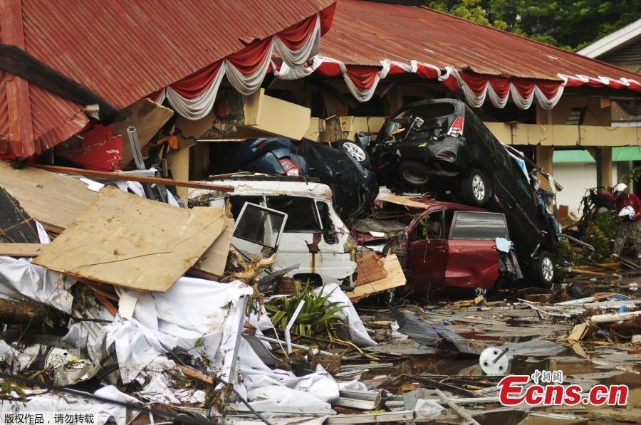 Damage from an earthquake and tsunami can be seen in Palu, Central Sulawesi, Indonesia September 29, 2018 in this photo taken by Antara Foto. (Photo/Agencies)