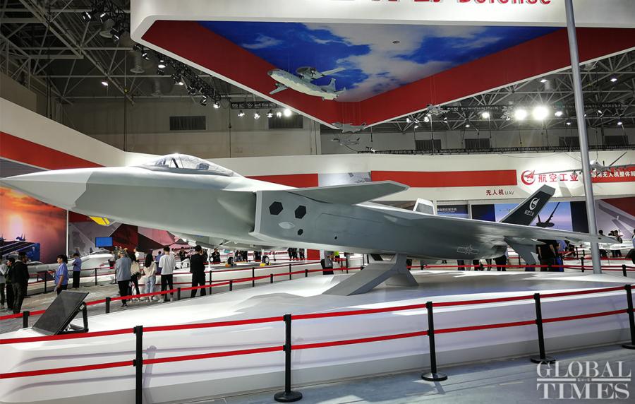Air Show China 2018 is set for takeoff in Zhuhai, South China\'s Guangdong Province on November 6, featuring demonstrations of the latest fighter jets and weaponry over the six-day event. (Photo: Yang Sheng/GT)