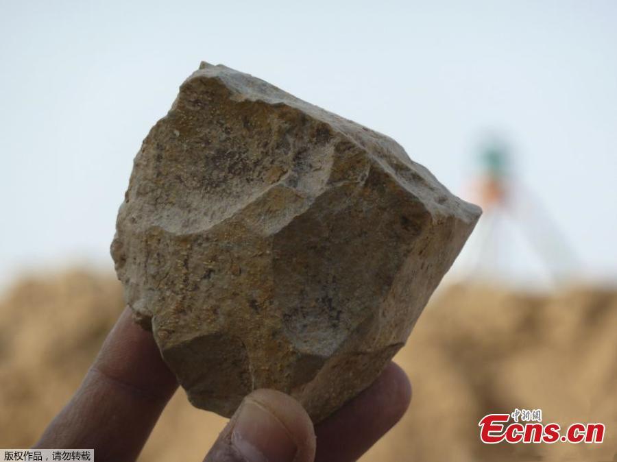 Archaeologists in Algeria have discovered stone tools and cut animal bones that may be up to 2.4 million years old, bringing into question East Africa\'s title as the cradle of humanity. The artifacts - more ancient than those discovered in the region until now - were found in Setif, some 300 kilometres east of Algiers, by a team of international researchers, including Algerians. The tools closely resemble those called Oldowan, found until now mainly in East Africa. (Photo/Agencies)