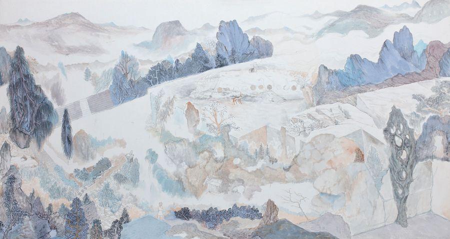 Shanghai artist Chai Yiming is a lover of classic Chinese literature and folk tales about fairies, ghosts and mysteries. (Photo provided to chinadaily.com.cn)