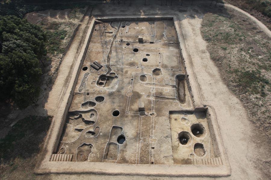 7. Huangsipu relic site, Zhangjiagang, Jiangsu Province, from Tang (618-907) to Song (960-1279) Dynasties. (Photo provided to chinadaily.com.cn)