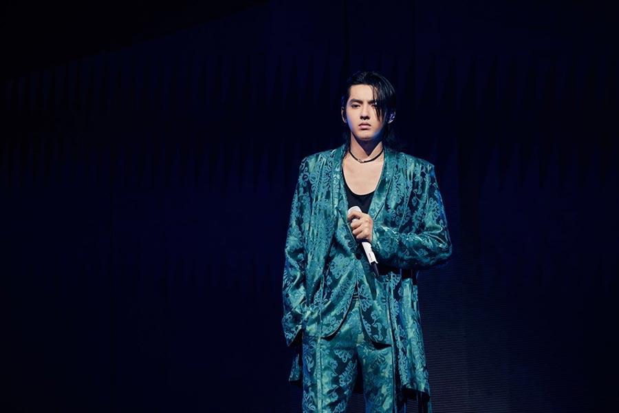 Chinese-Canadian singer-songwriter Kris Wu gave the second show of his Alive Tour at the Cadillac Arena in Beijing on May 11. (Photo provided to China Daily)