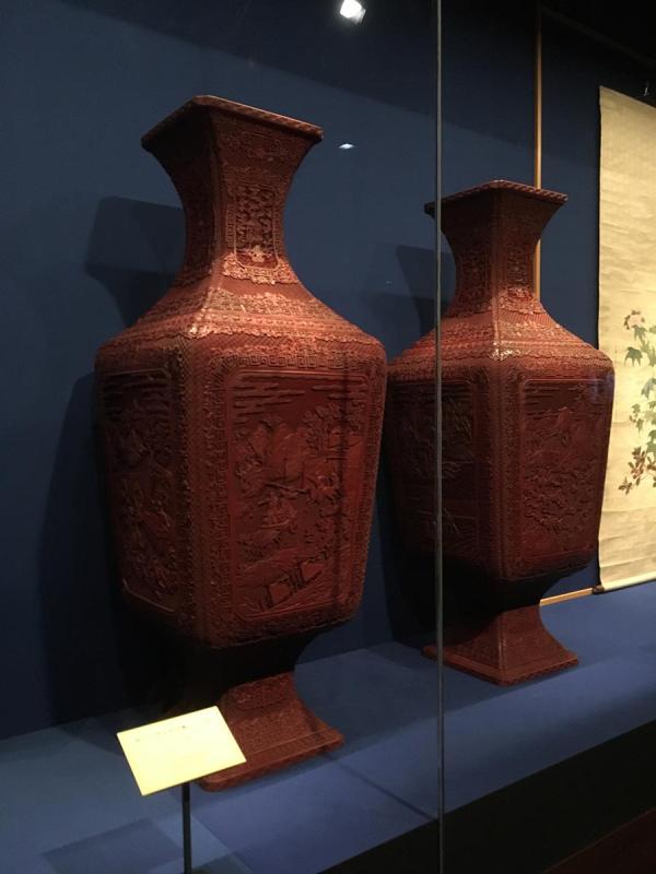 78 artifacts from the collection of the Vatican Museums are on show at the Palace Museum. (Photo/China Daily)