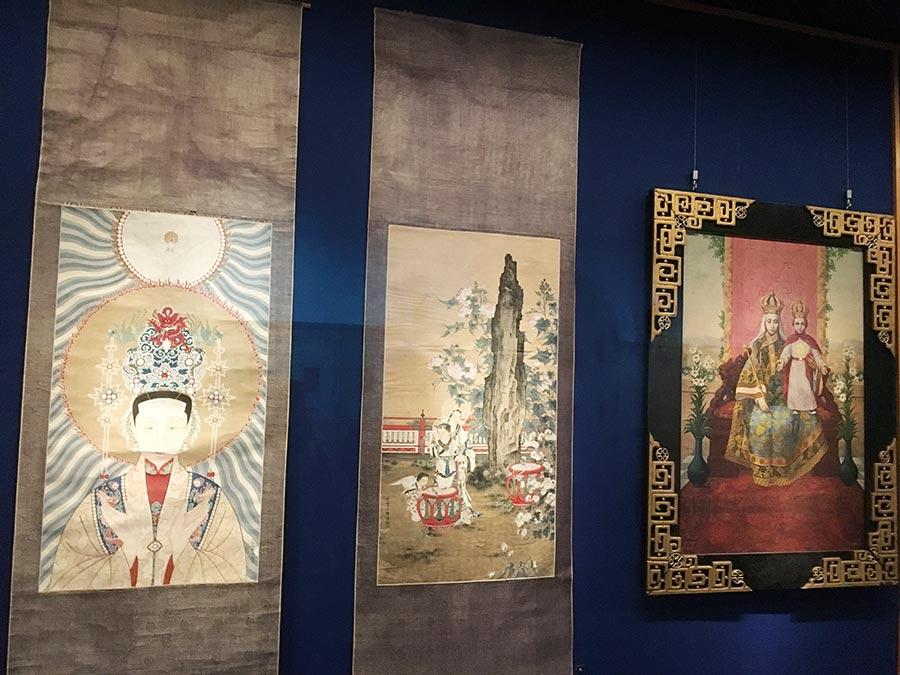 Beauty Unites Us: Chinese Art from the Vatican Museums, the first exhibition of Chinese artifacts on loan from Vatican, opened in the Palace Museum in Beijing on May 28.  (Photo/China Daily)