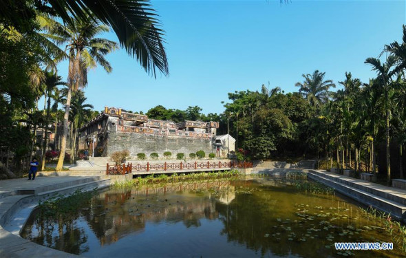 Photo taken on March 27, 2018 shows a view at Mocun village in Boao town, Qionghai city of South China's Hainan province. (Photo/Xinhua) Photo taken on March 27, 2018 shows a view at Mocun village in Boao town, Qionghai city of South China's Hainan province. (Photo/Xinhua)