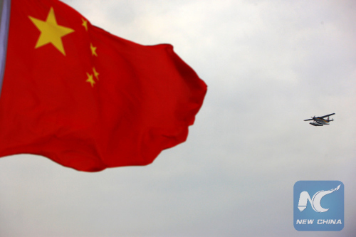 A hydroplane is seen in a 3-day patrol mission on the South China Sea in south China, April 21, 2015. (Photo: Xinhua/Guo Qiuda) A hydroplane is seen in a 3-day patrol mission on the South China Sea in south China, April 21, 2015. (Photo: Xinhua/Guo Qiuda)